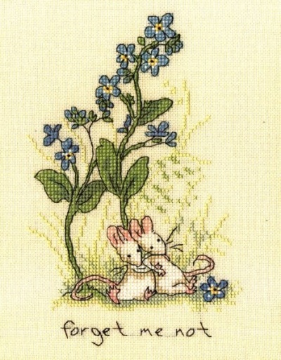 Forget me not (Counted Cross Stitch Kit)